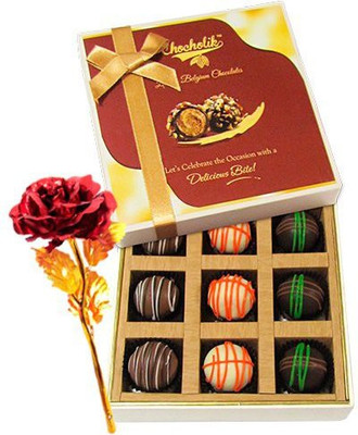Chocholik Artificial Flower Gift Set