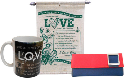 

Saugat Traders Greeting Card, Mug Gift Set