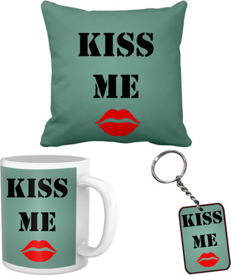 

Tied Ribbons Mug, Cushion Gift Set