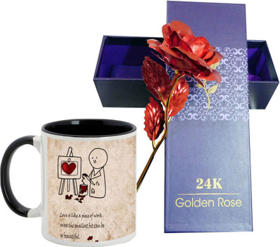 

AllUPrints Artificial Flower Gift Set