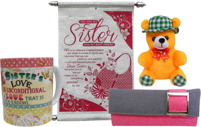 

Saugat Traders Greeting Card, Mug, Soft Toy Gift Set