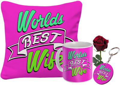 

SKY TRENDS Artificial Flower Gift Set