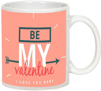 

AllUPrints You And Me Feb 14 Love White Ceramic Mug(325 ml)