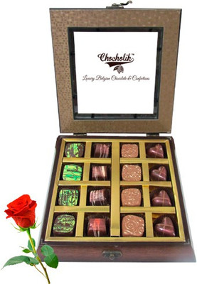 

Chocholik Artificial Flower Gift Set