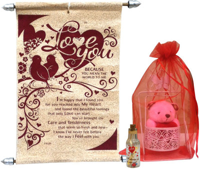 

Saugat Traders Greeting Card, Soft Toy Gift Set