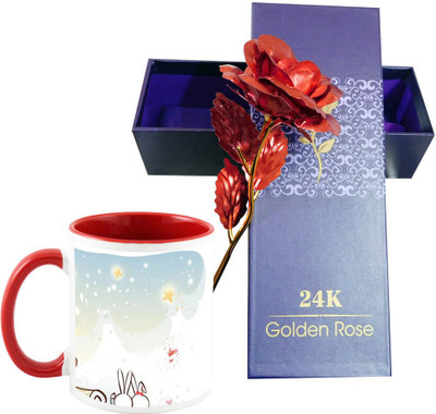 

AllUPrints Artificial Flower Gift Set