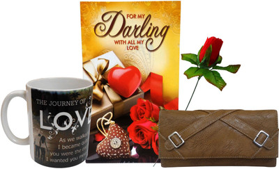 

Saugat Traders Greeting Card, Mug Gift Set