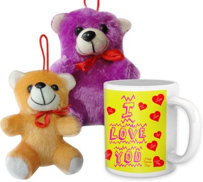 

Tied Ribbons Mug, Soft Toy Gift Set