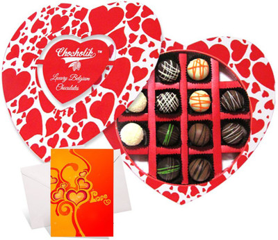 

Chocholik Greeting Card Gift Set