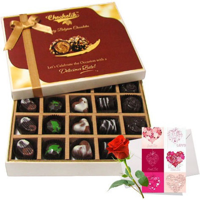 

Chocholik Greeting Card Gift Set