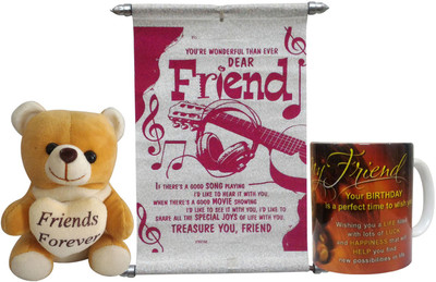 

Natali Traders Soft Toy, Mug, Greeting Card Gift Set