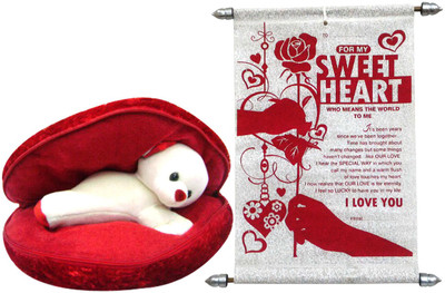 

Saugat Traders Greeting Card, Cushion Gift Set