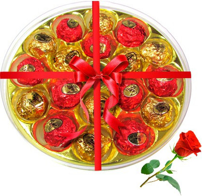 

Chocholik Artificial Flower Gift Set