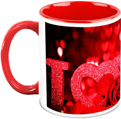 

Homesogood An Evening With My Valentine Ceramic Mug(325 ml)