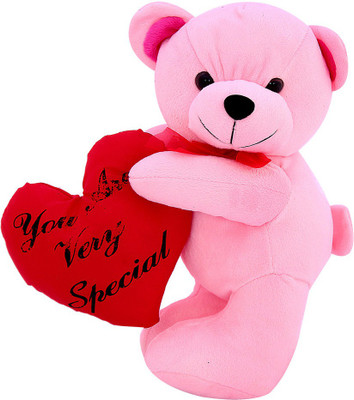 

DealBindaas Heart Carry Bear Valentine Stuff Teddy 30 Cms - 300 mm(Pink)