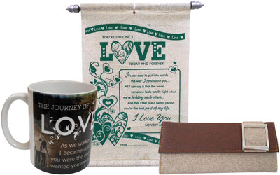 

Saugat Traders Greeting Card, Mug Gift Set