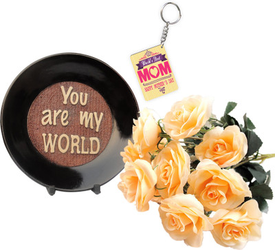 

Tied Ribbons Showpiece Gift Set