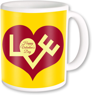 

PhotogiftsIndia happy valentine day 273 Ceramic Mug(325 ml), Multicolor