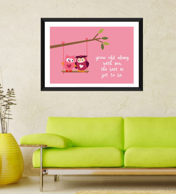 

Tallenge - Valentine's Day Gift - Love Quotes for your Valentine - Framed Art Print On Photographic Paper(12 inch X 8 inch, Framed)