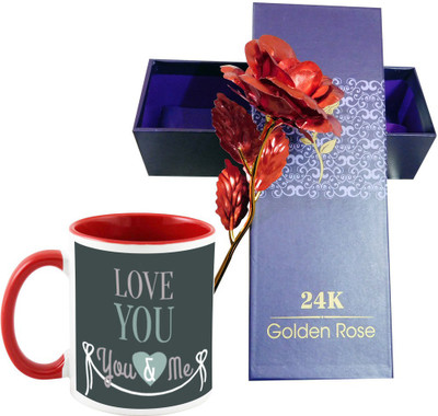 

AllUPrints Artificial Flower Gift Set