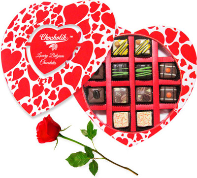 

Chocholik Artificial Flower Gift Set