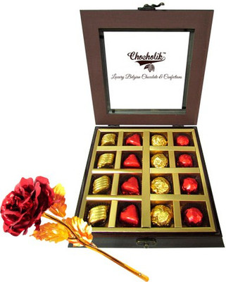 

Chocholik Artificial Flower Gift Set