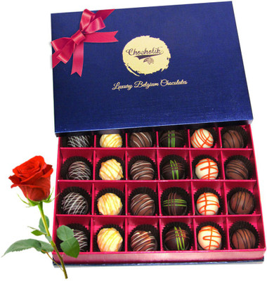 

Chocholik Artificial Flower Gift Set