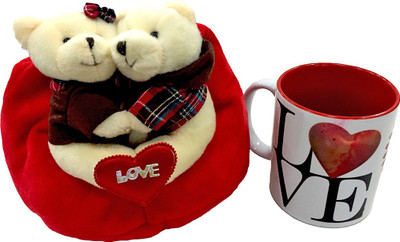 

Luxury Gifts By Nikki Showpiece, Soft Toy, Mug Gift Set
