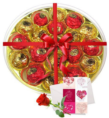 

Chocholik Greeting Card Gift Set