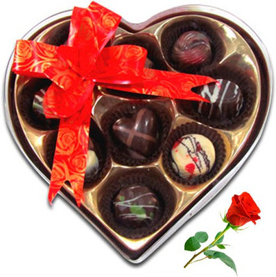 

Chocholik Artificial Flower Gift Set