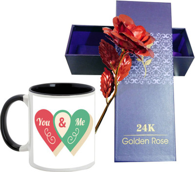 

AllUPrints Artificial Flower Gift Set