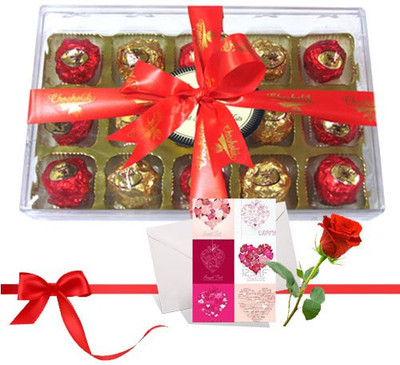 

Chocholik Greeting Card Gift Set