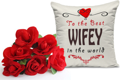 

Tied Ribbons Cushion Gift Set