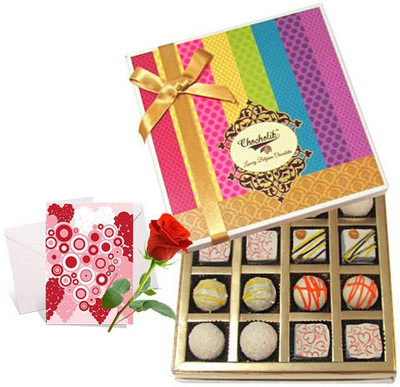 

Chocholik Greeting Card Gift Set