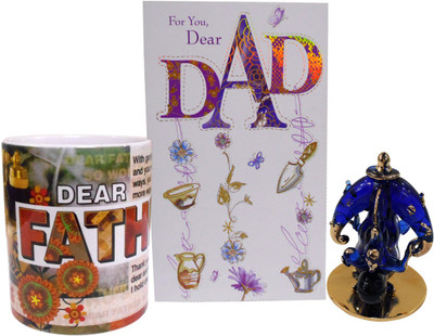 

Saugat Traders Greeting Card, Showpiece, Mug Gift Set