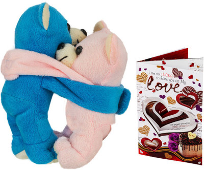 Celebrations Forever Hugs & Valentine Greetings Soft Toy Gift Set Celebrations Forever Hugs & Valentine Greetings Soft Toy Gift Set