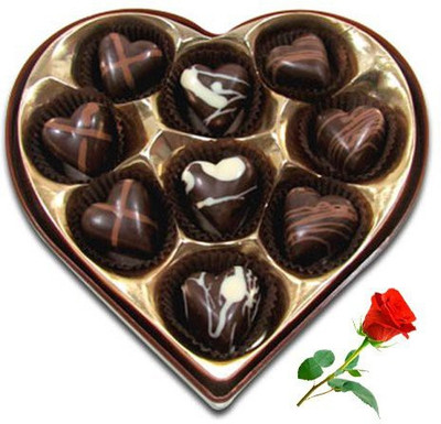 Chocholik Artificial Flower Gift Set