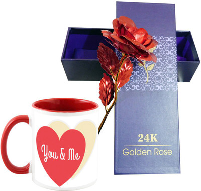 

AllUPrints Artificial Flower Gift Set