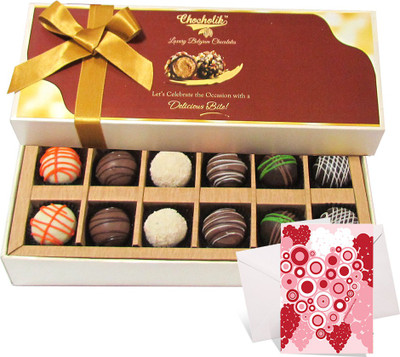 

Chocholik Greeting Card Gift Set