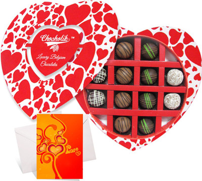 

Chocholik Greeting Card Gift Set