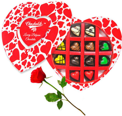 Chocholik Artificial Flower Gift Set