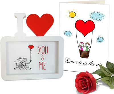 

Tied Ribbons Photoframe Gift Set