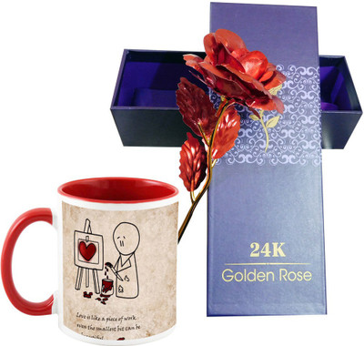 

AllUPrints Artificial Flower Gift Set