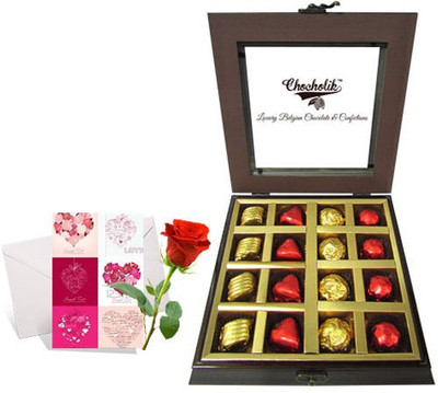 

Chocholik Greeting Card Gift Set