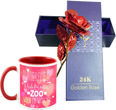 

AllUPrints Artificial Flower Gift Set