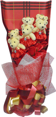 

Bird In Blue Artificial Flower Gift Set