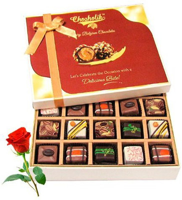

Chocholik Artificial Flower Gift Set
