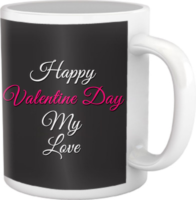 28% OFF on TIED RIBBONS My Love Happy Valentine Day Coffee Ceramic Coffee Mug(350 ml) 28% OFF on TIED RIBBONS My Love Happy Valentine Day Coffee Ceramic Coffee Mug(350 ml)