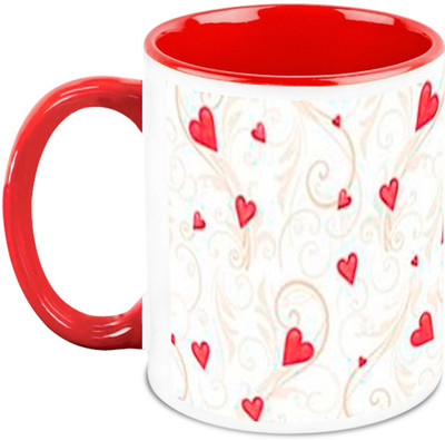 

Homesogood Valentine'S Day Design Ceramic Mug(325 ml)