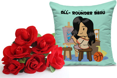 Tied Ribbons Cushion Gift Set